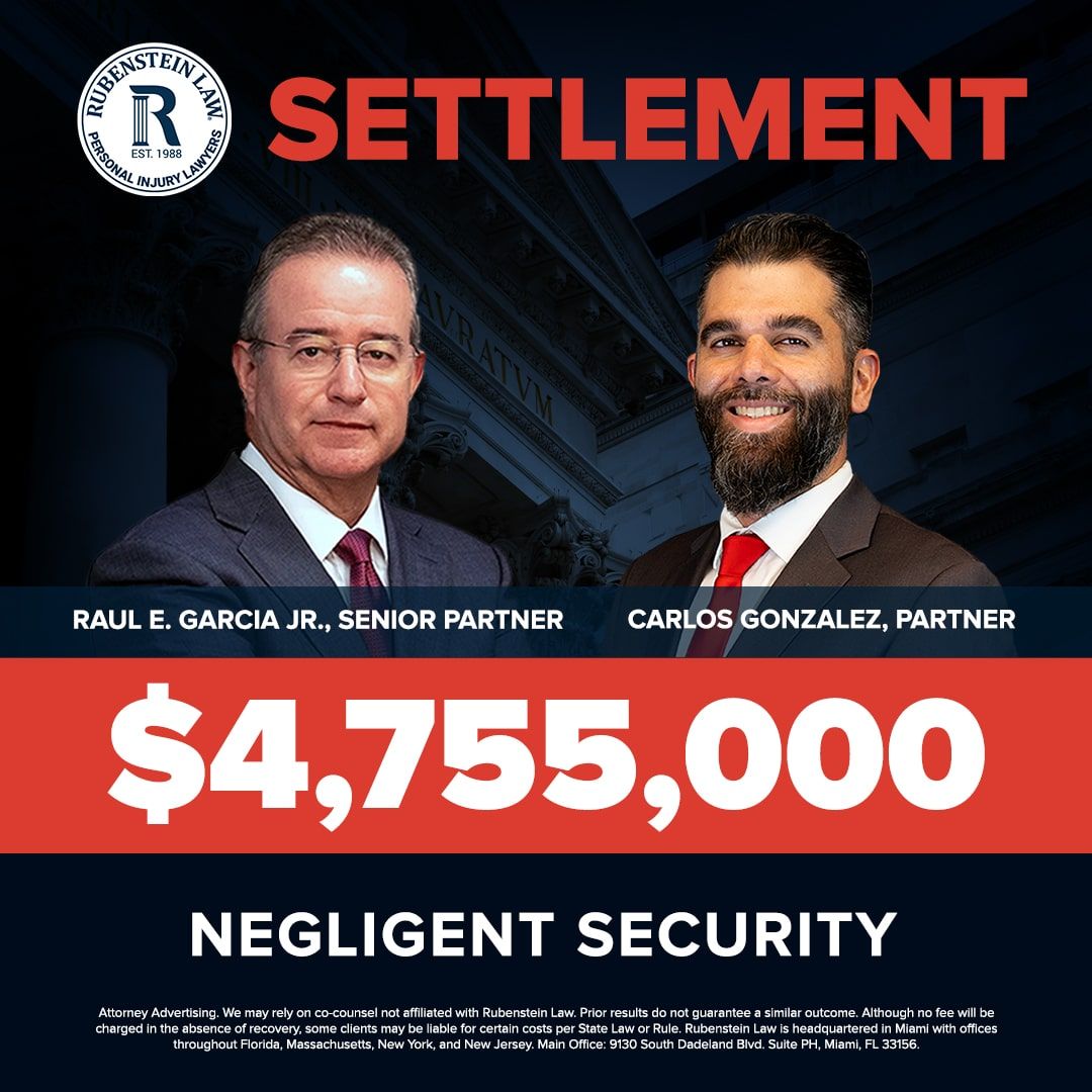 Raul E. Garcia Jr. and Carlos Gonzalez – $4,755,000 Negligent Security Settlement