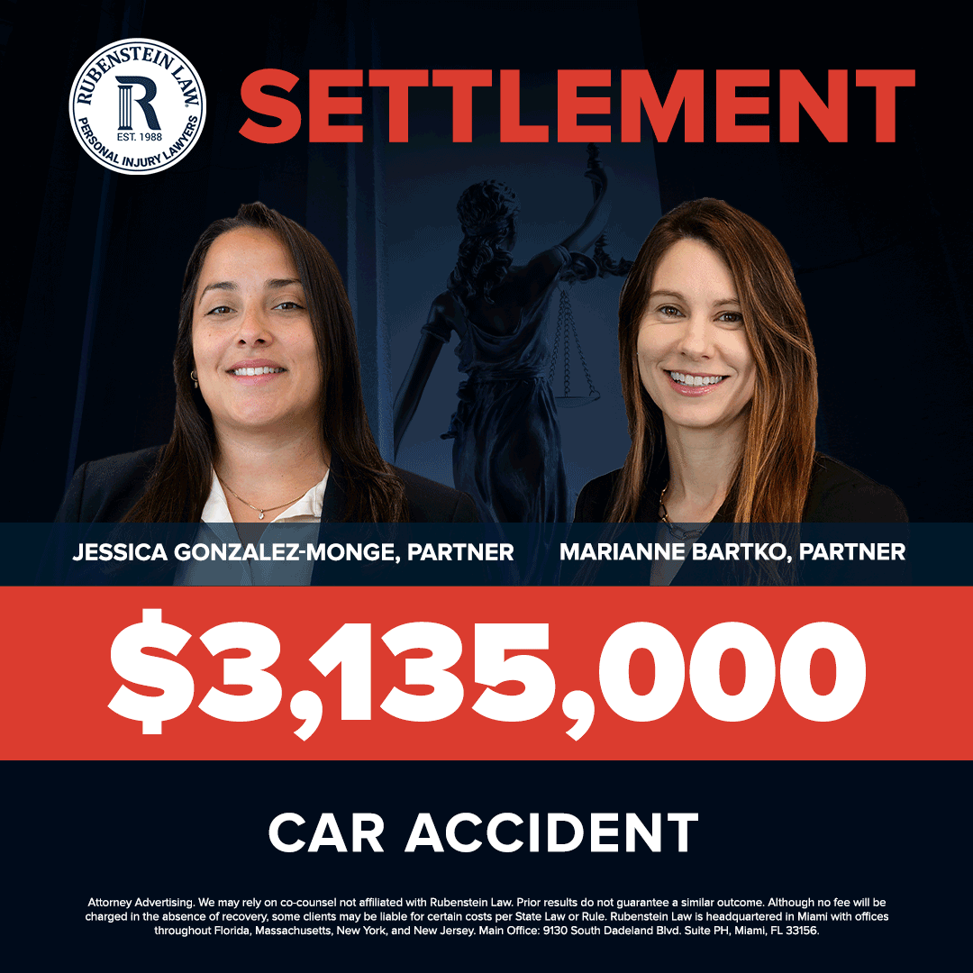 Jessica Gonzalez-Monge and Marianne Bartko – $3,135,000 Car Accident Settlement