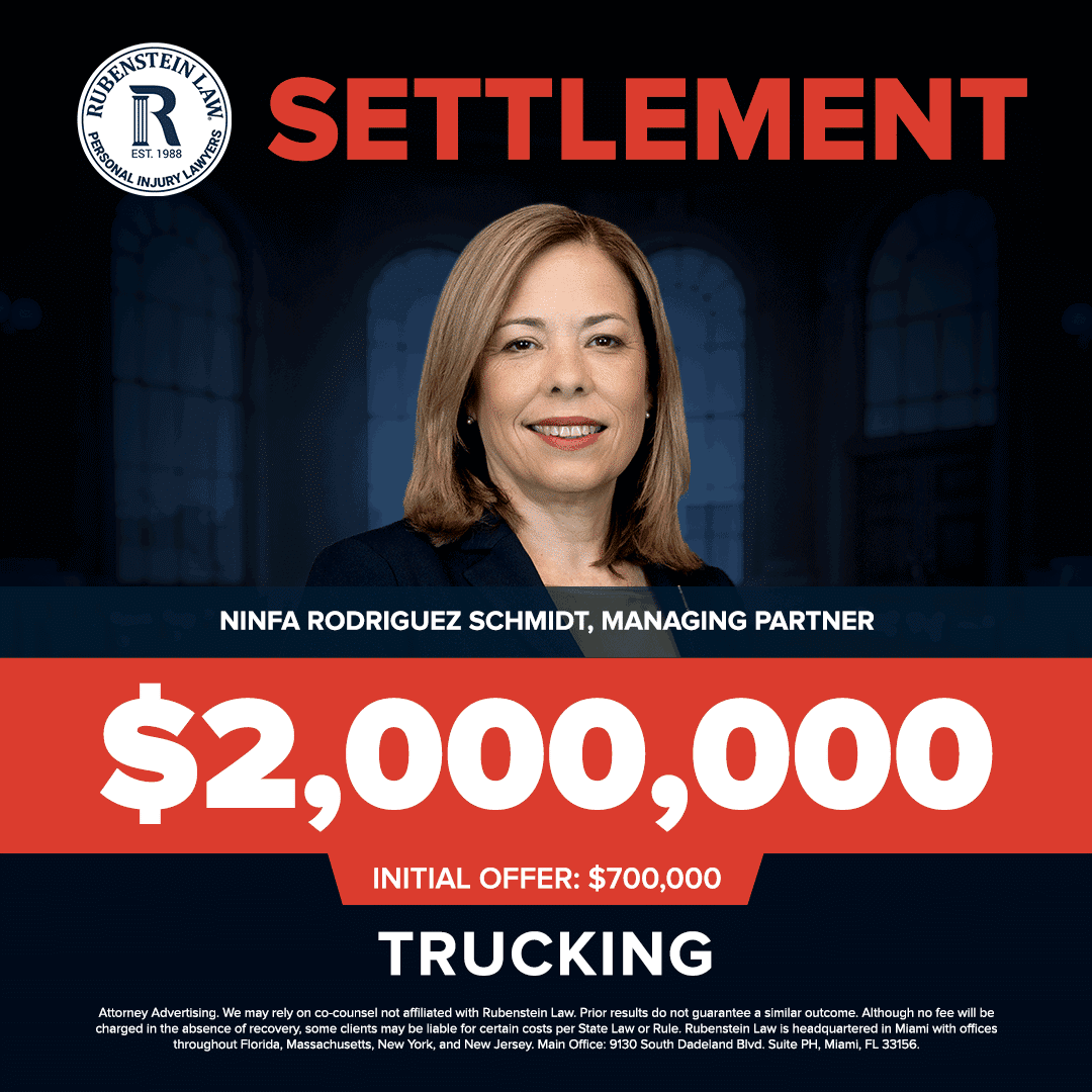 Ninfa Rodriguez Schmidt – $2,000,000 Trucking Settlement