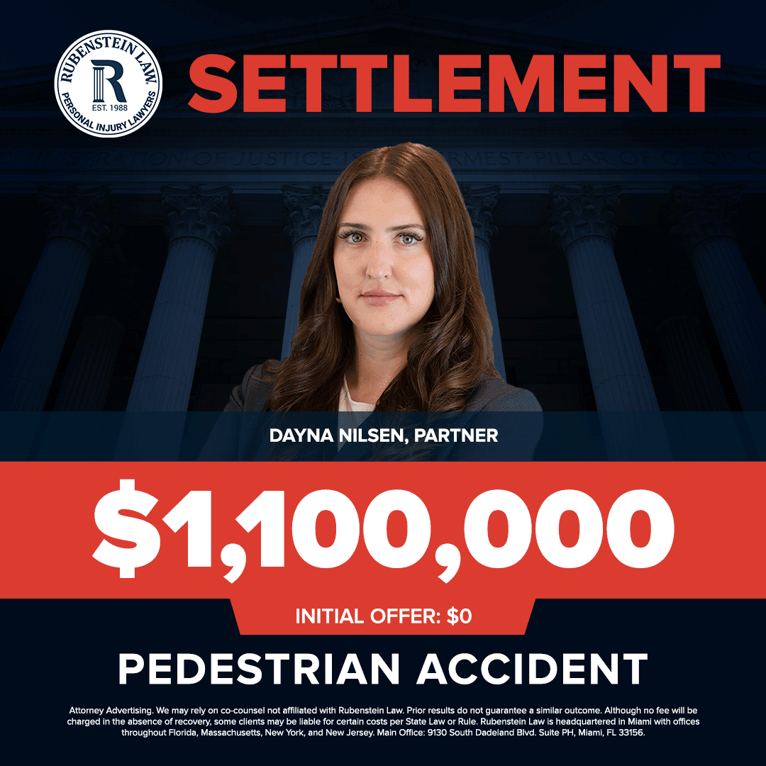 Dayna Nilsen – $1,100,000 Pedestrian Accident Settlement