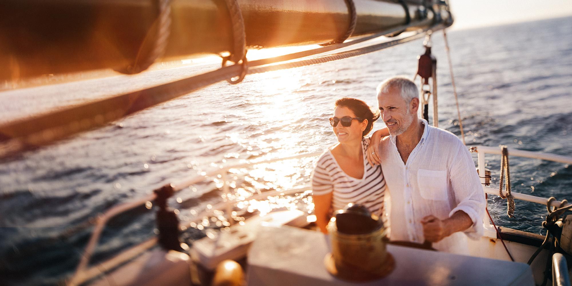 Couple on a Boat